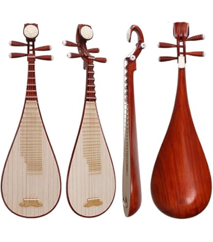 Amazon.com: Quality Hardwood Zhong(中)阮,中國中阮Lute : 樂器